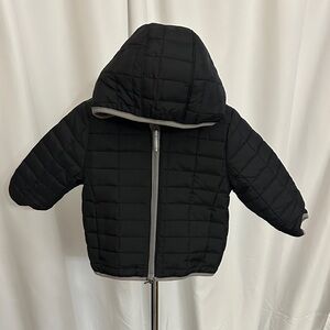 Cat & Jack Black Quilted Puffer Jacket